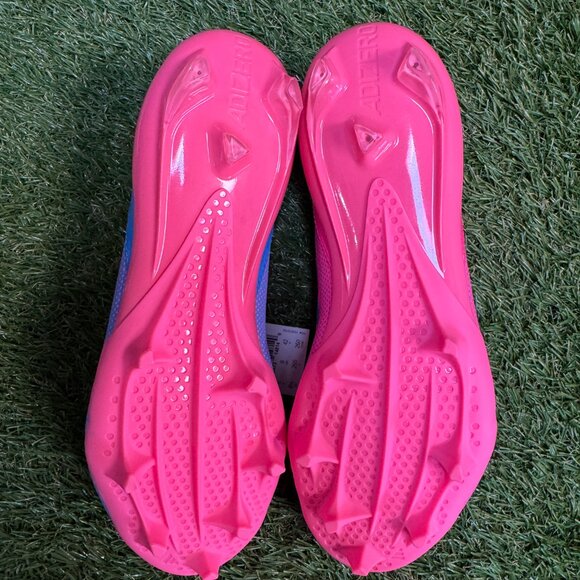 Adidas Adizero Football Electric Snack Attack Mens Size 8.5 IE4406 Pink Blue NEW